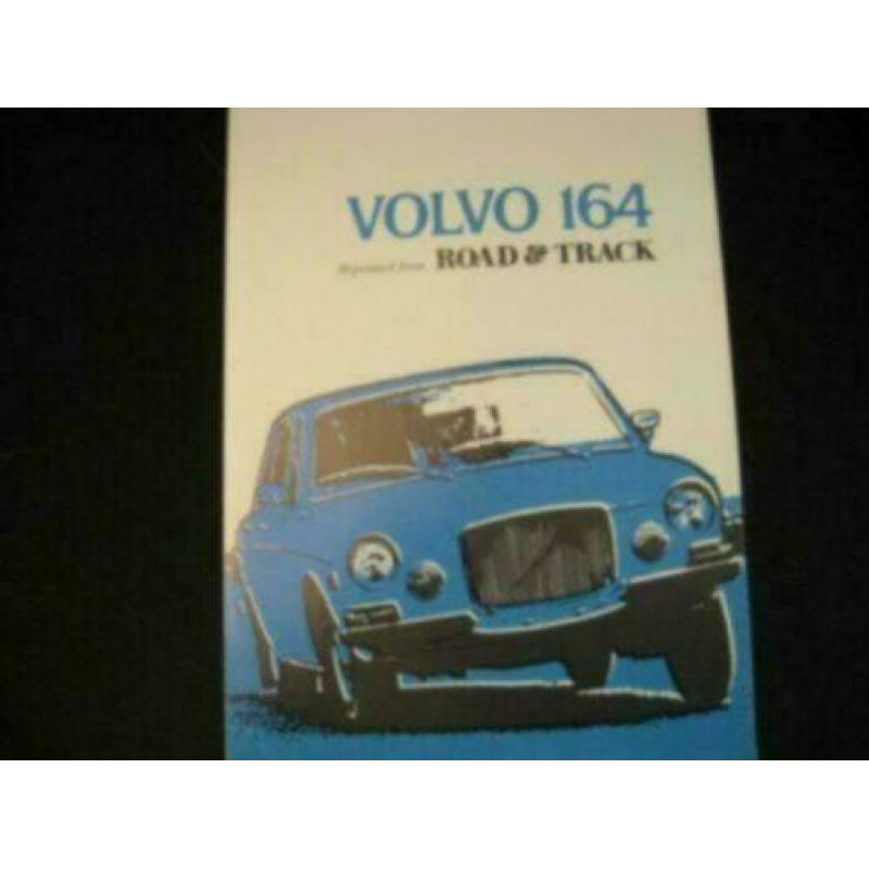 1968 Volvo 164 Road Test Brochure USA