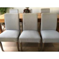Gratis 6 eetkamerstoelen