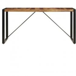 Nieuwe Eettafel 140x70x75 cm massief sheeshamhout Op=Op!