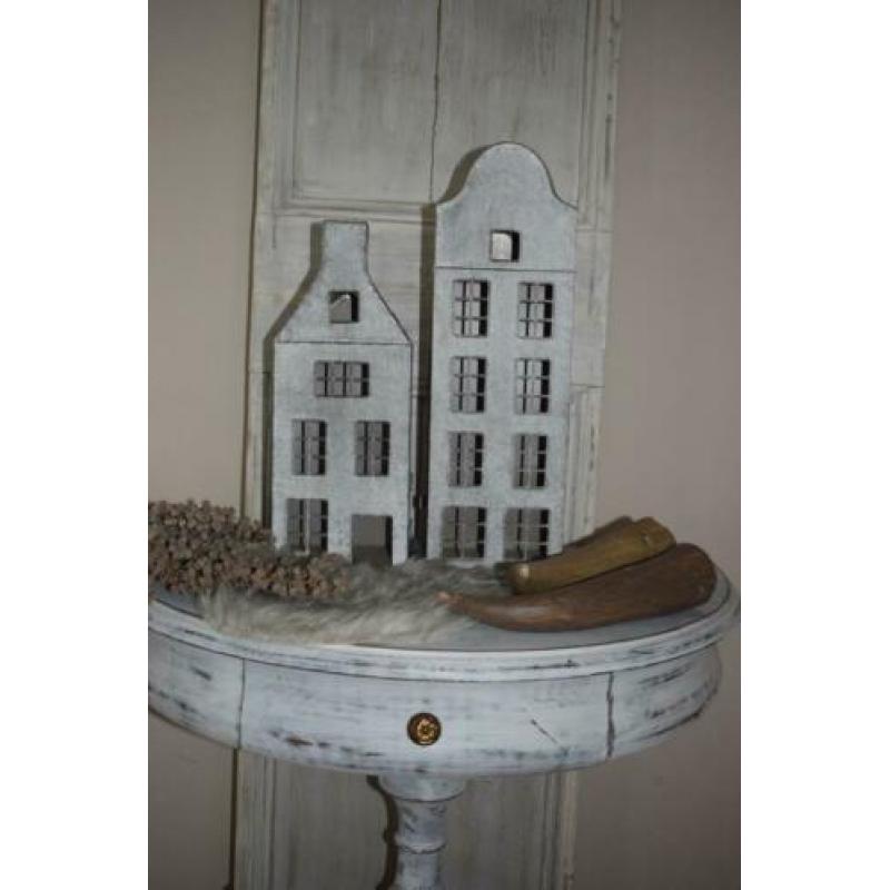 2 huisjes lantaarn mooi sfeervol