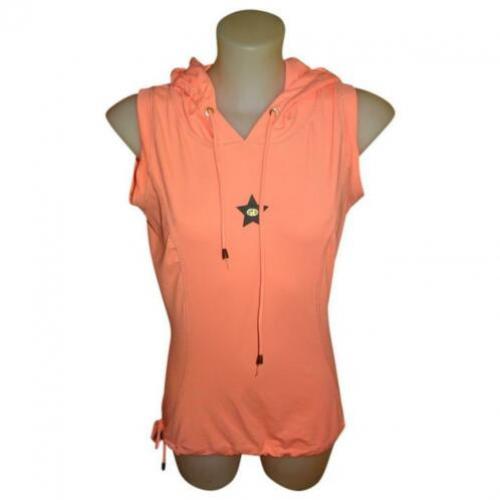 D4A Goldbergh sportieve stretch top capuchon ster merk drukM
