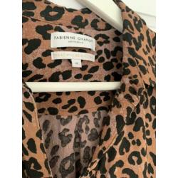 Fabienne Chapot blouse maat 38 panterprint