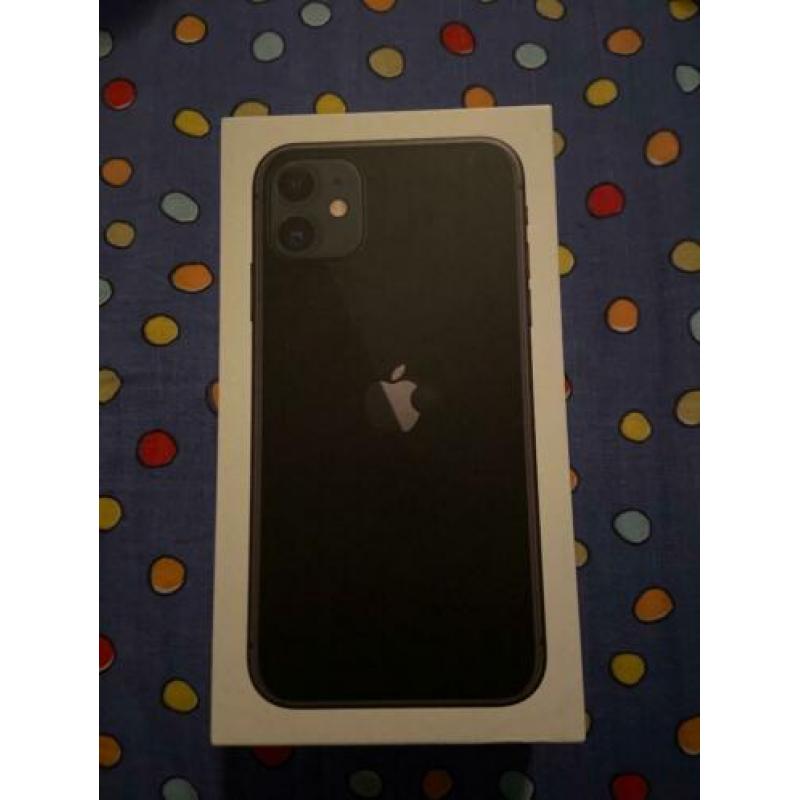 Iphone 11 128GB Zwart nieuwstaat