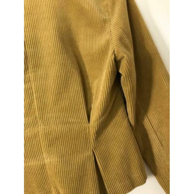 Vintage Mac&Maggie kerriegeel corduroy jasje mt 40