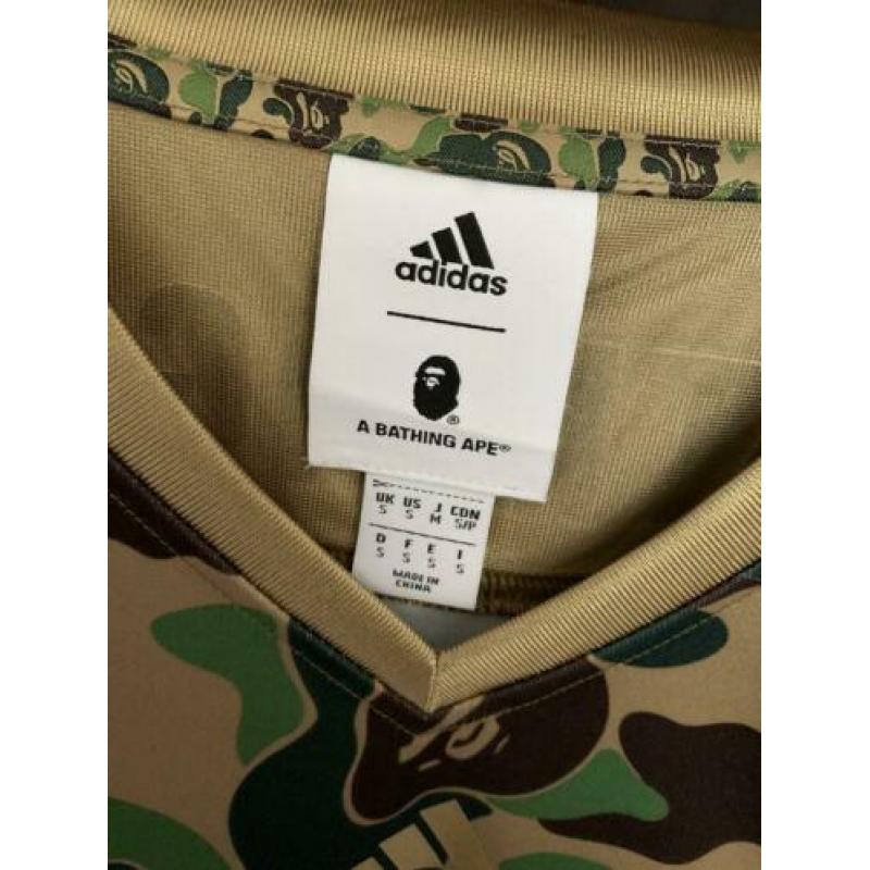 Bape x adidas jersey (shirt) size S