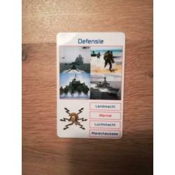 defensie welfare kaarten