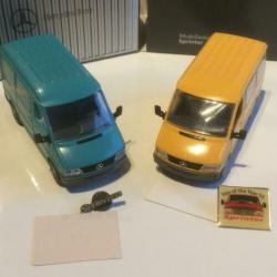 Mercedes 2x Sprinter `95 /`96 NZG 1/43