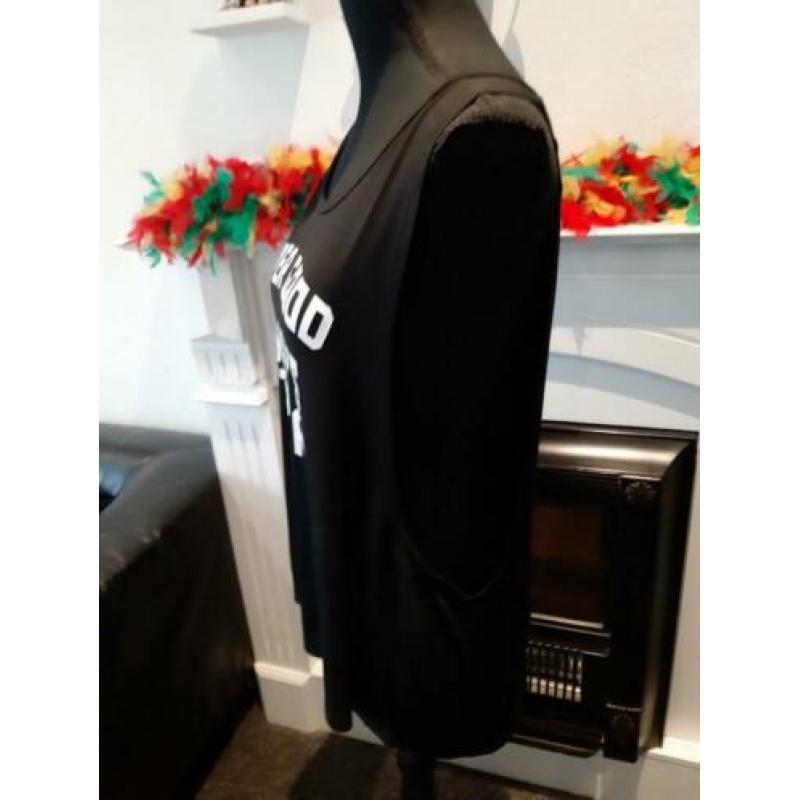 Zwarte mouwloze top coolcat maat xl