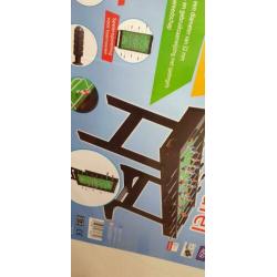 Tafelvoetbal inklapbare tafel 1.21 X 60 X 81 NIEUW IN DOOS