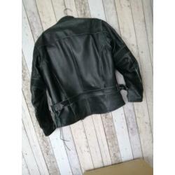 vintage lederen jas
