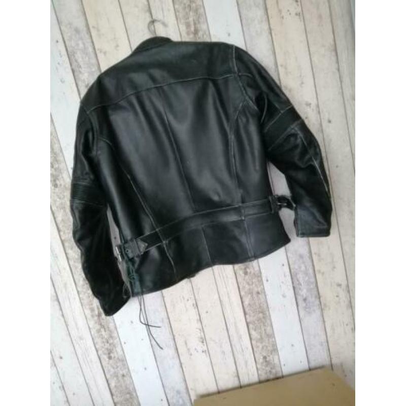 vintage lederen jas