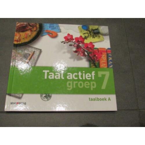 Taal Actief, versie 4, groep 7, taalboek, werkboeken