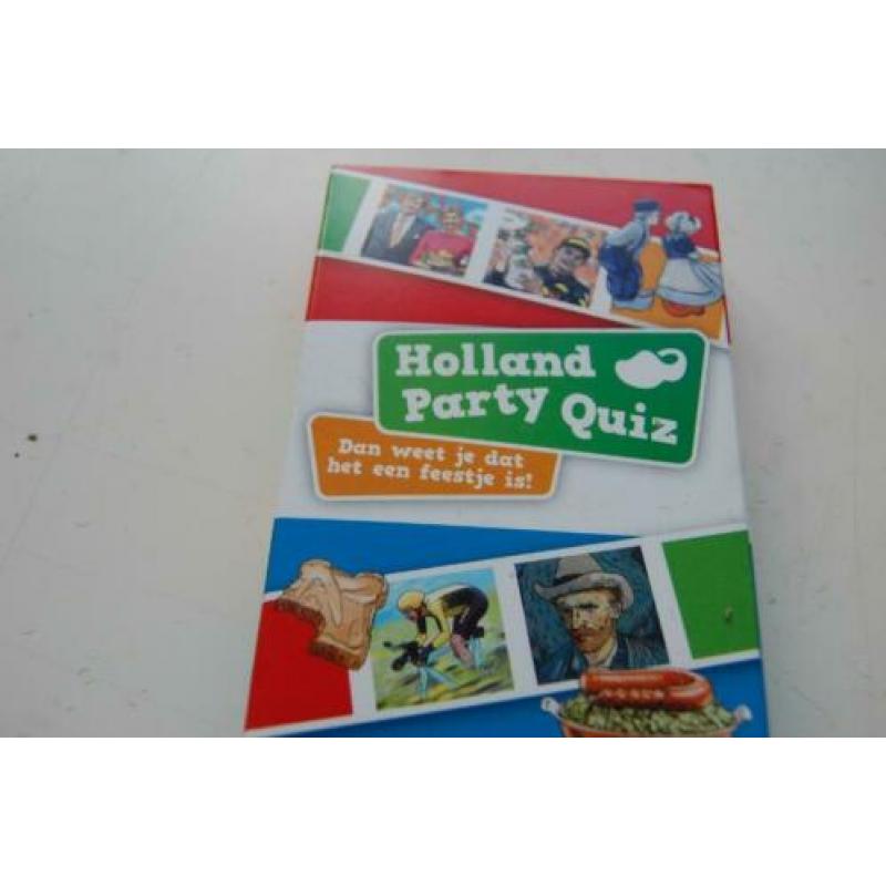 Het kaartspel HOLLAND PARTY QUIZ