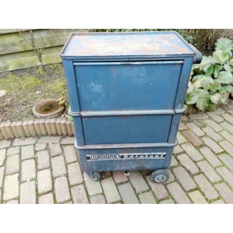 Gedore adjudant gereedschap wagen.