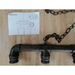 Steigerbuis hanglamp / industriele lamp "Reinalda"