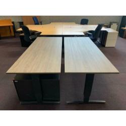 Aspa bureau 200x80 met nieuw blad #311