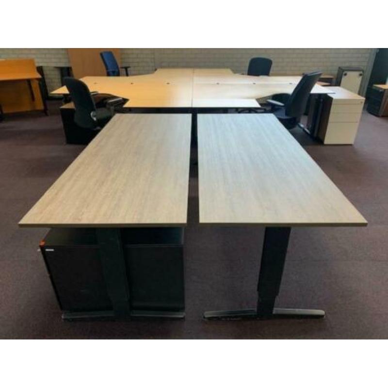 Aspa bureau 200x80 met nieuw blad #311