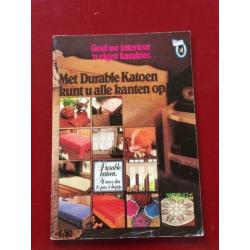 Met Durable katoen kunt u alle kanten op. 1980. Haken.
