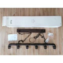 Steigerbuis hanglamp / industriele lamp "Reinalda"