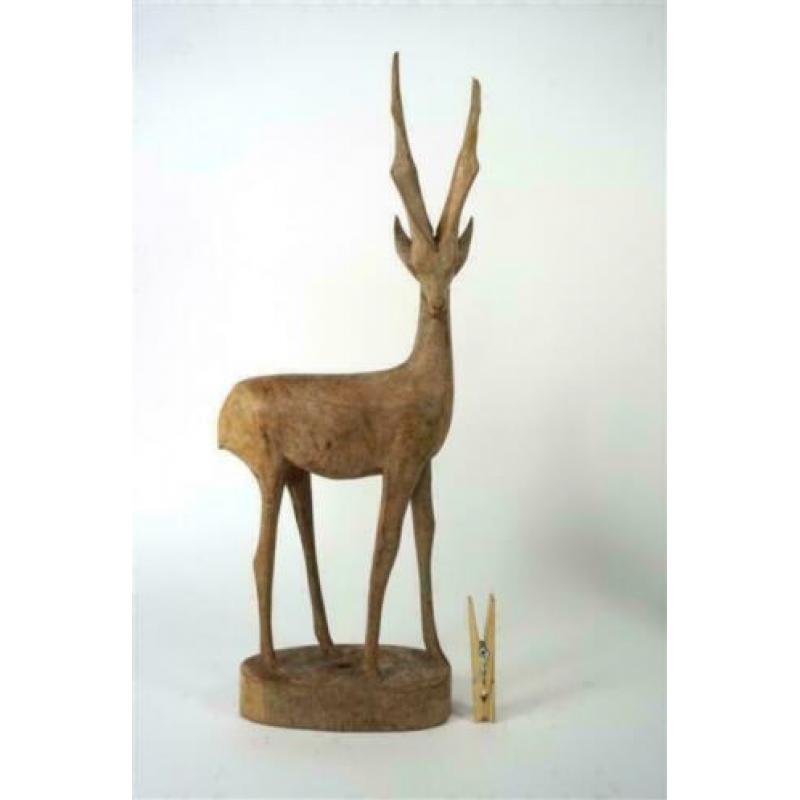 Houten deco Antilopen - Gazellen