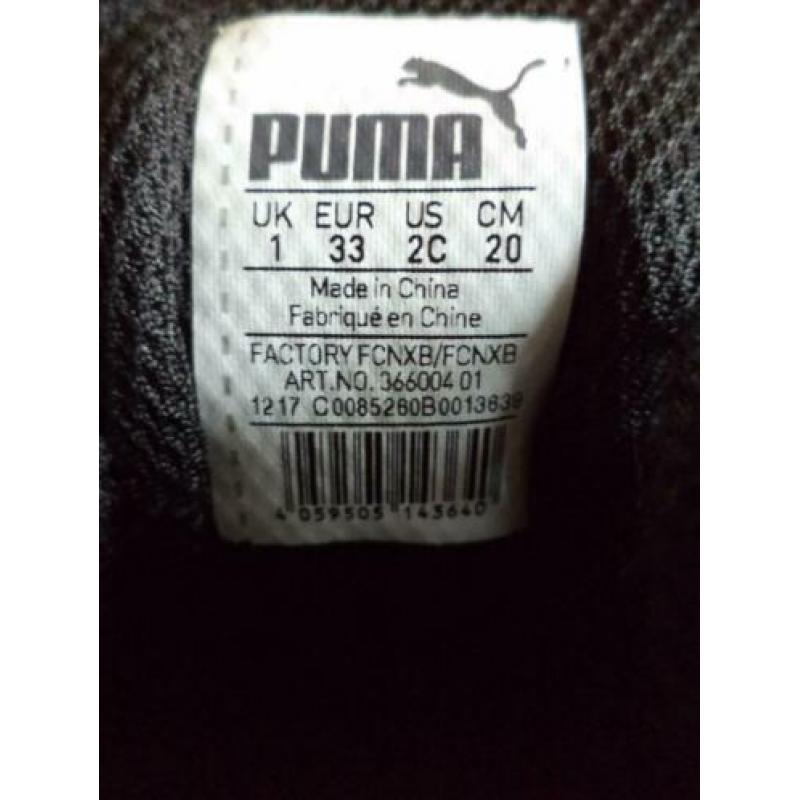 PUMA Smash V2 sneakers Suède/Leer 33