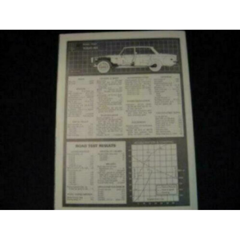 1968 Volvo 164 Road Test Brochure USA