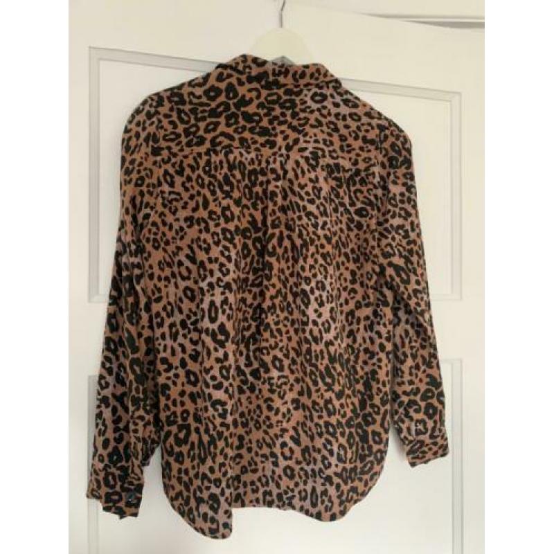 Fabienne Chapot blouse maat 38 panterprint