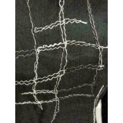 C121 Anne Fontaine: zwart jasje vest blouse Maat 1=XS=34