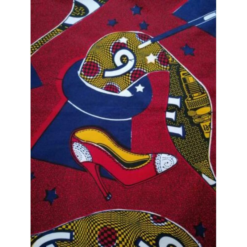 Afrikaanse Wax Stof | Vlisco | 90x120 cm