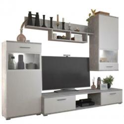 UITVERKOOP! Wandmeubel-set TV-meubel MATH 230x180x40cm OP=OP