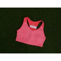 H&M roze sporttop maat L als nieuw Nu 5 euro !!