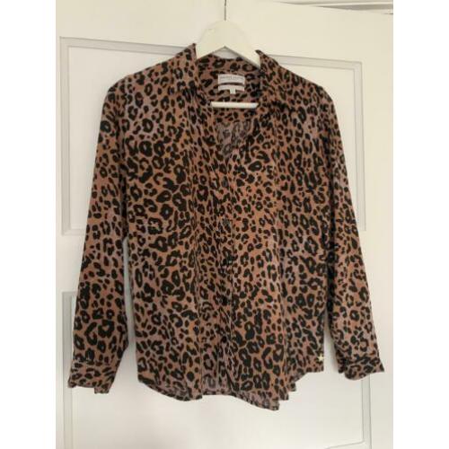 Fabienne Chapot blouse maat 38 panterprint