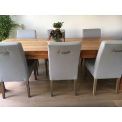 Gratis 6 eetkamerstoelen