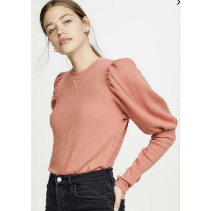 Ulla Johnson sweater Philo maat P (XS en S) roze