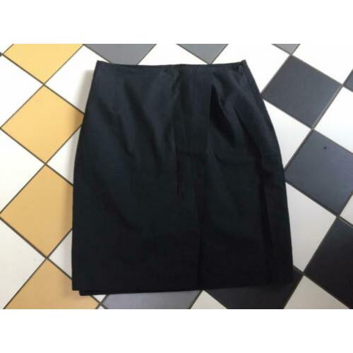 Far Hills rokje 40 zwart katoen kokerrok purdy