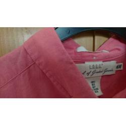 Koraalrode blouse 2x