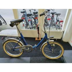 Klassieke vouwfiets (unis adriatic) 20inch.