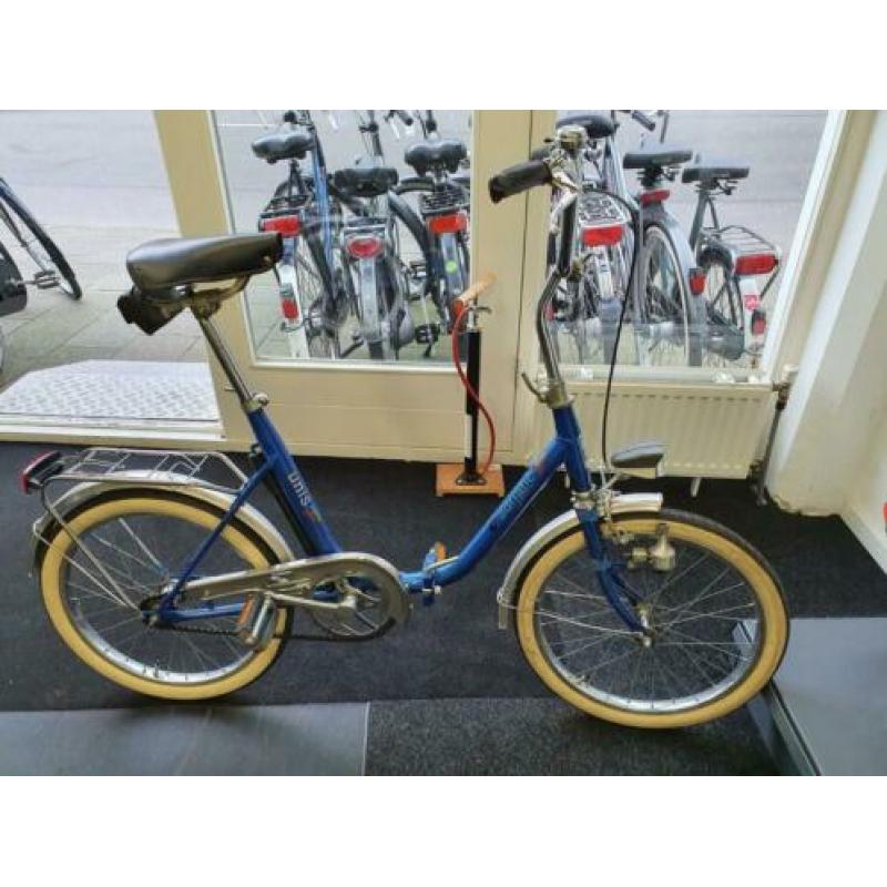 Klassieke vouwfiets (unis adriatic) 20inch.