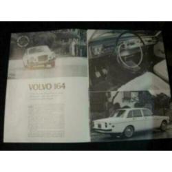 1968 Volvo 164 Road Test Brochure USA