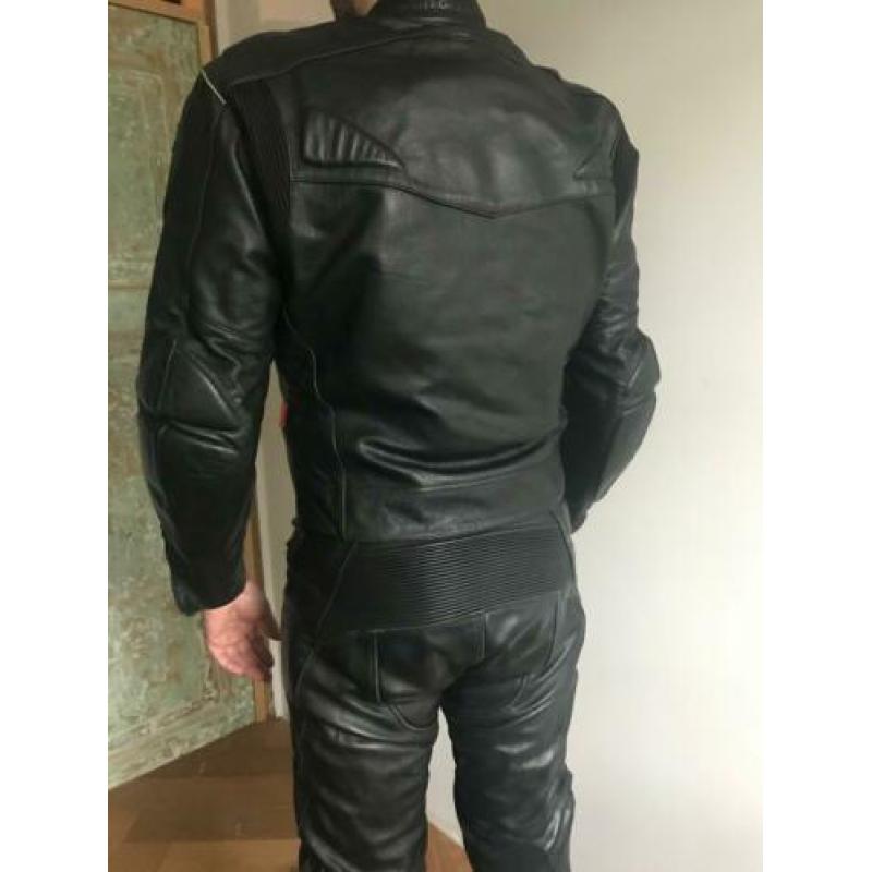 Lederen tweedelig motorpak van Hein Gericke