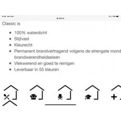 Fitform Niroxx 100% water & vuil afstotend sta op relaxstoel