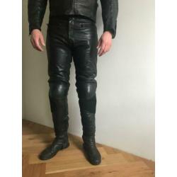 Lederen tweedelig motorpak van Hein Gericke