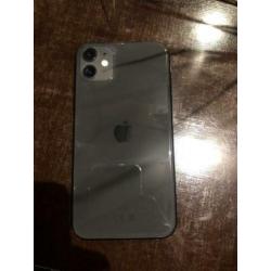 Iphone 11 128GB Zwart nieuwstaat