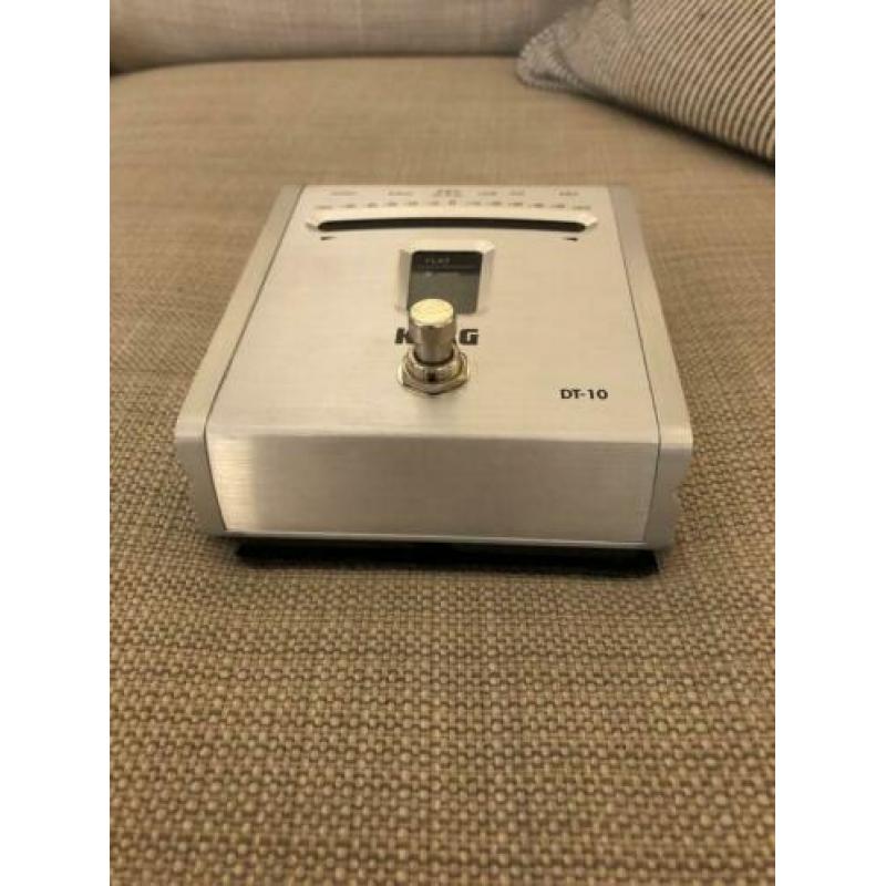 Korg DT-10 tuner in pedaalvorm
