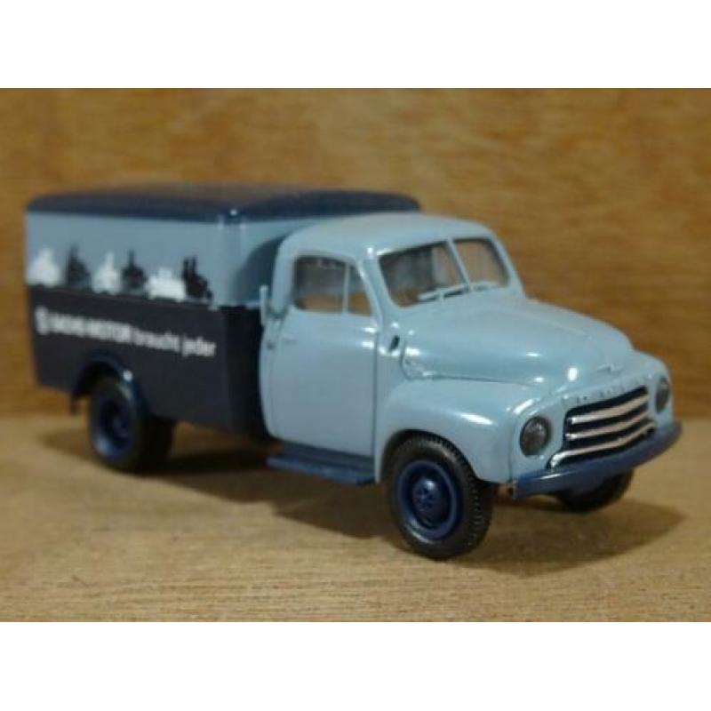 BREKINA 1:87, OPEL Blitz " SACHS MOTOR ", Zie Foto`s