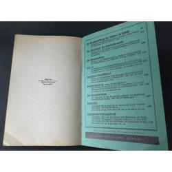 Kriegsausgabe Infanteriedienst soldatenbibel 1940