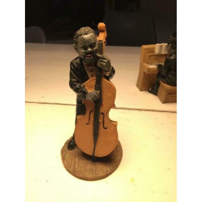 miniatuur parastone polystone jazz band beeldjes