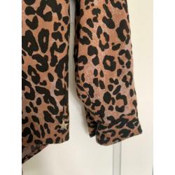 Fabienne Chapot blouse maat 38 panterprint
