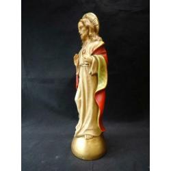 100448=Christus met het Heilig Hart,van Linssen.