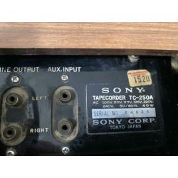 Sony TC-250A